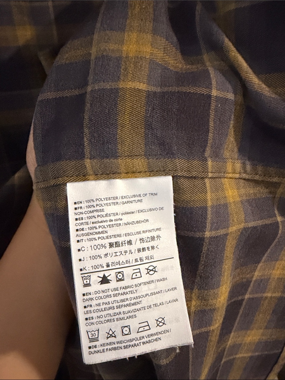 Arc’teryx Gryson Plaid Button-Up Shirt Snap Button - #143 - Picture 7 of 8